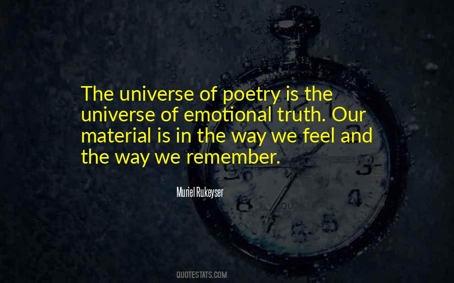 Poetry And Truth Quotes #254365