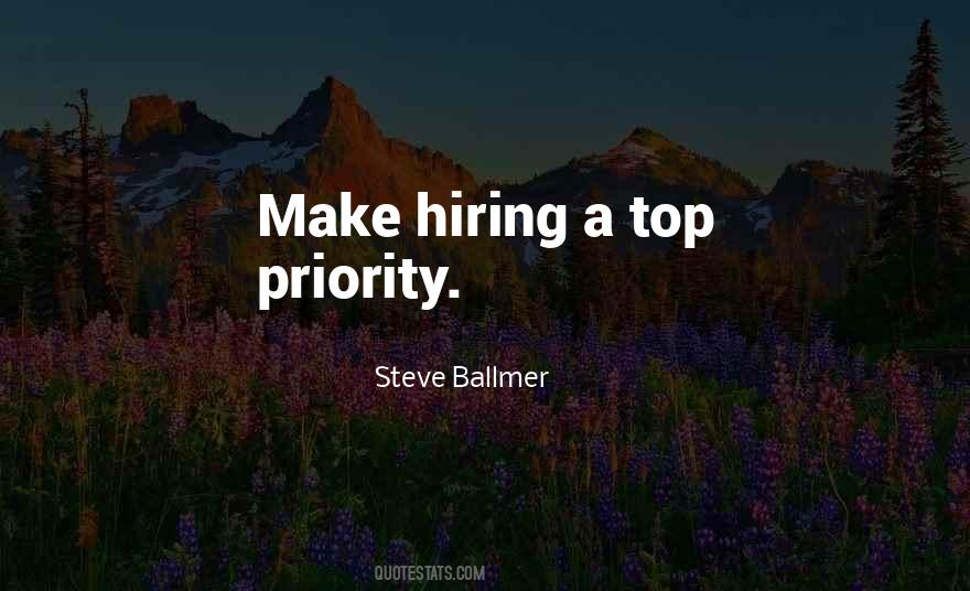 Top Priorities Quotes #1797623