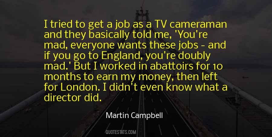 Money Job Quotes #123292