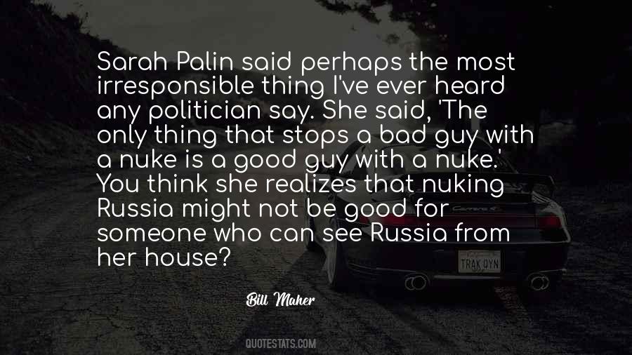 Good Politician Quotes #819998