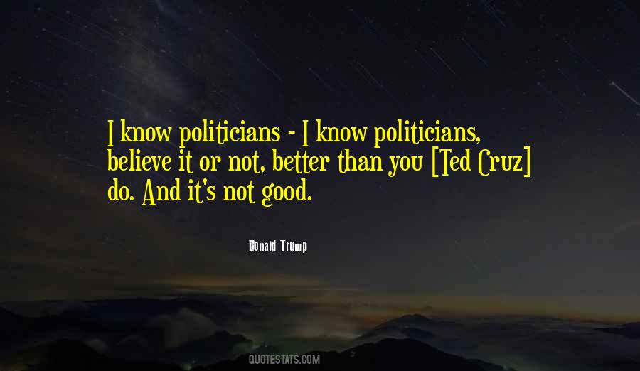 Good Politician Quotes #893757