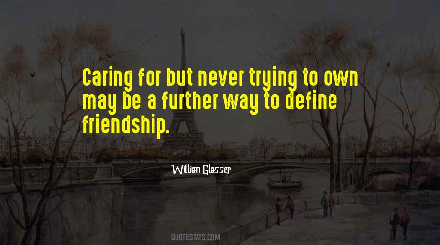 Caring Friendship Quotes #1114556