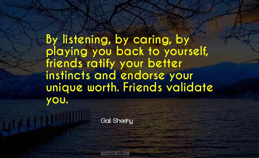 Caring Friendship Quotes #823326