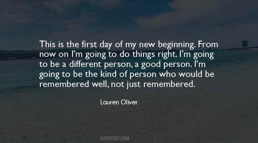 Beginning Of A New Day Quotes #272688