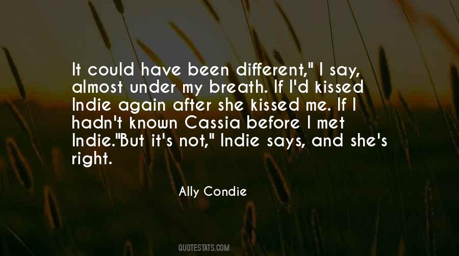 Almost Kissed Quotes #1111021