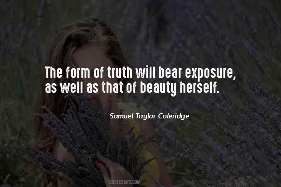 Exposure To The Truth Quotes #502956