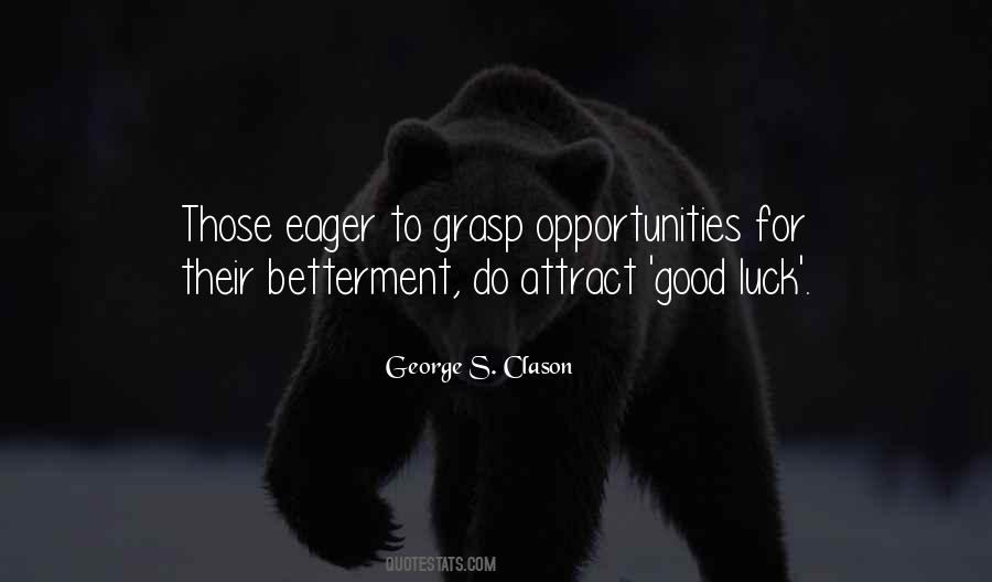 Luck Good Quotes #184853