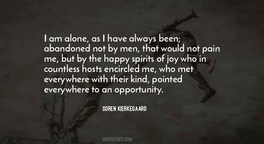 Alone And Abandoned Quotes #166526