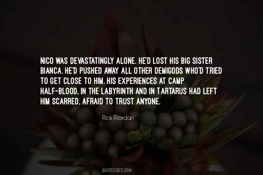 Alone And Lost Quotes #970608