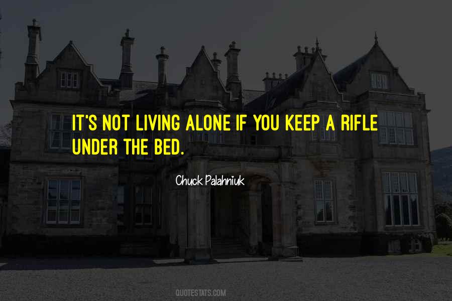 Alone In My Bed Quotes #156501