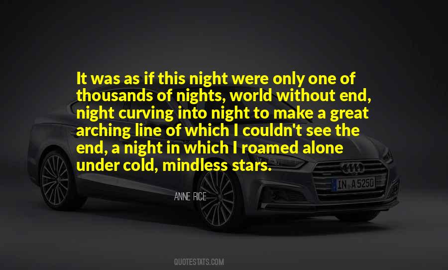 Alone In The Night Quotes #1745145
