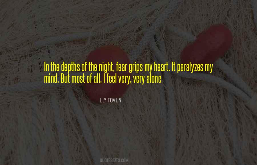 Alone In The Night Quotes #222163