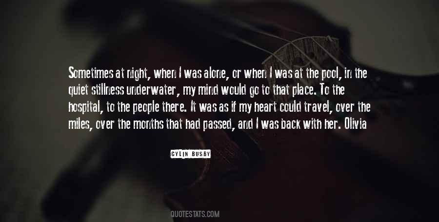 Alone In The Night Quotes #566554