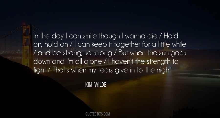 Alone In The Night Quotes #647682