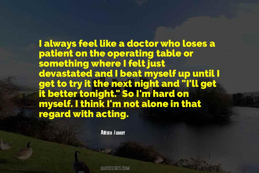 Alone In The Night Quotes #727795