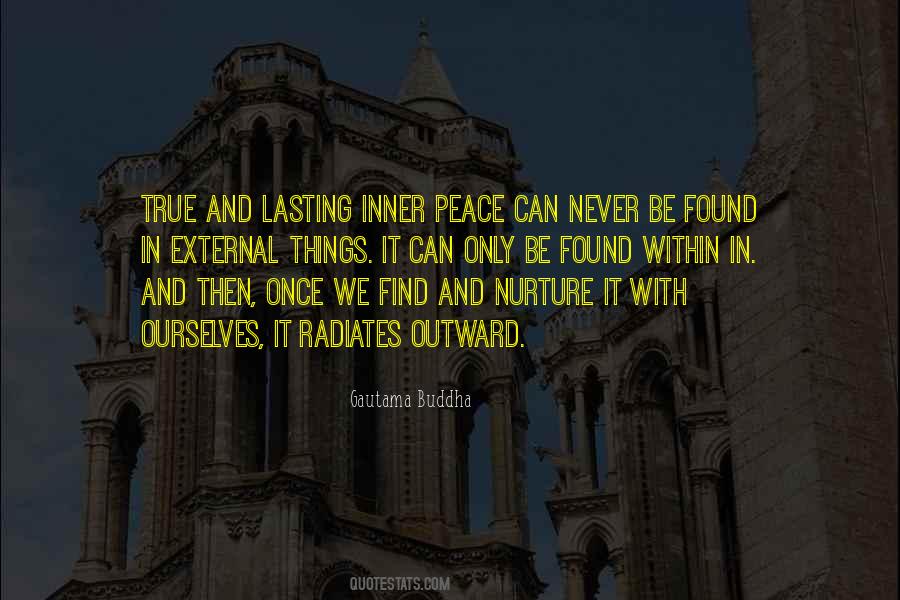 Peace Within Ourselves Quotes #1521450