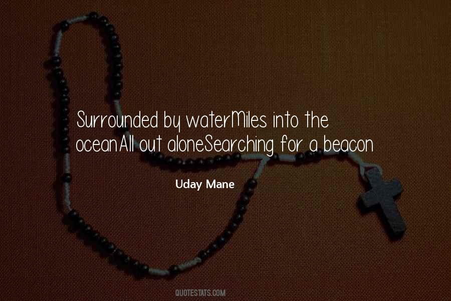 Alone On The Water Quotes #1207971