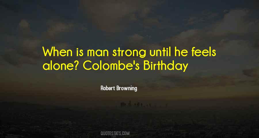 Alone On Your Birthday Quotes #1231191