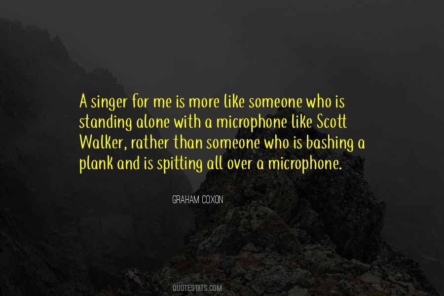 Alone Standing Quotes #1433058