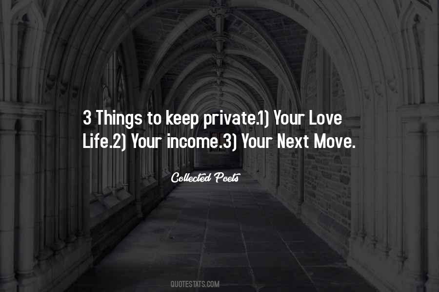 Love Private Quotes #1206566