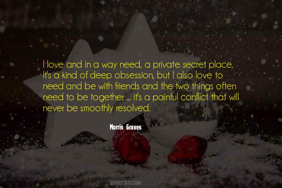 Love Private Quotes #2585