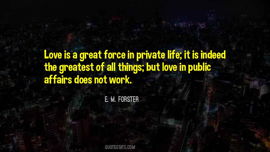 Love Private Quotes #83275