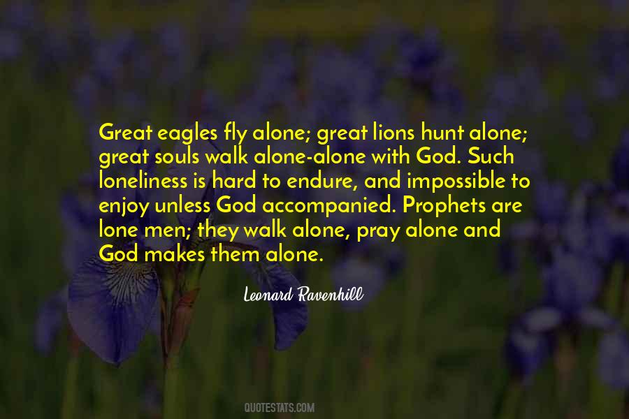 Alone With God Quotes #782763