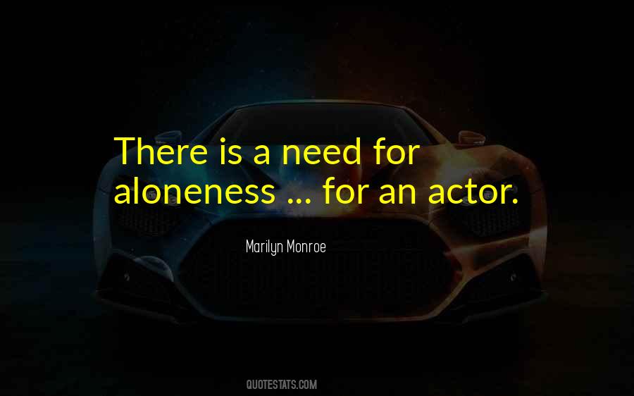 Aloneness Quotes #1202479