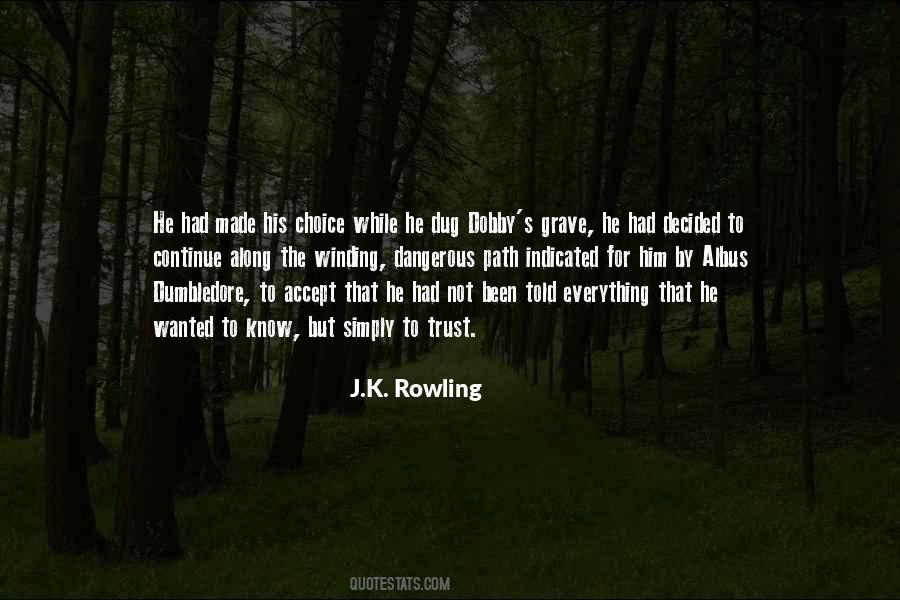 Along The Path Quotes #534629