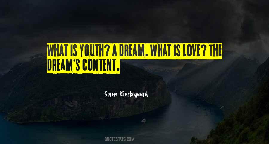 Love The Dream Quotes #1813046