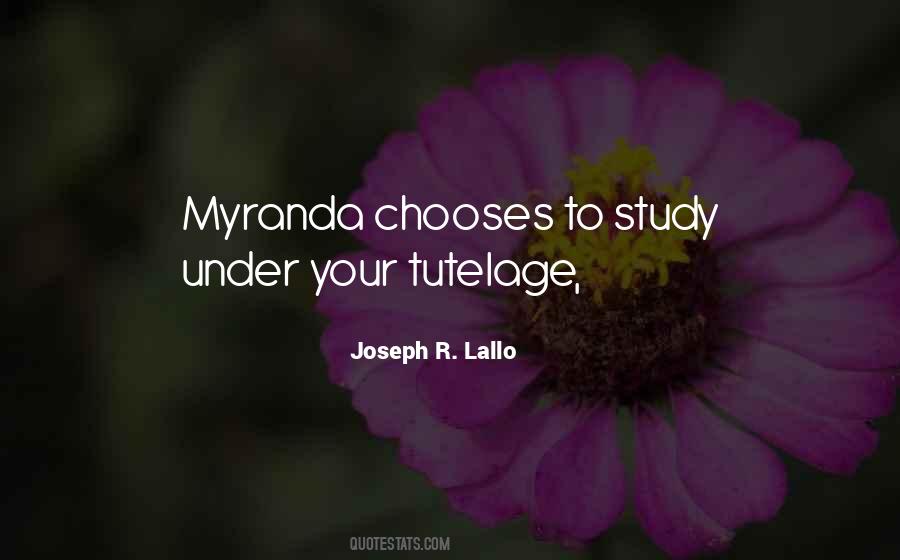 Quotes About Myranda #1229401