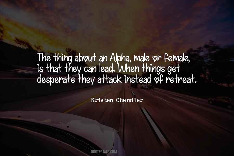 Alpha Male Wolf Quotes #1113459