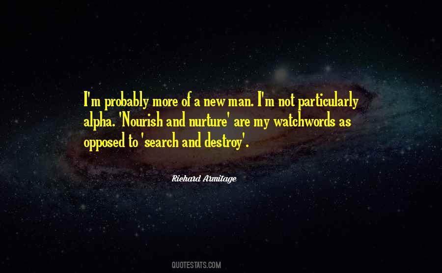 Alpha Man Quotes #403507