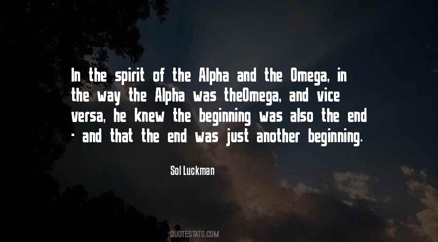 Alpha Omega Quotes #458623