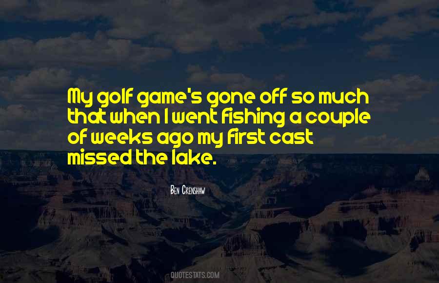 Golf Game Quotes #1303718