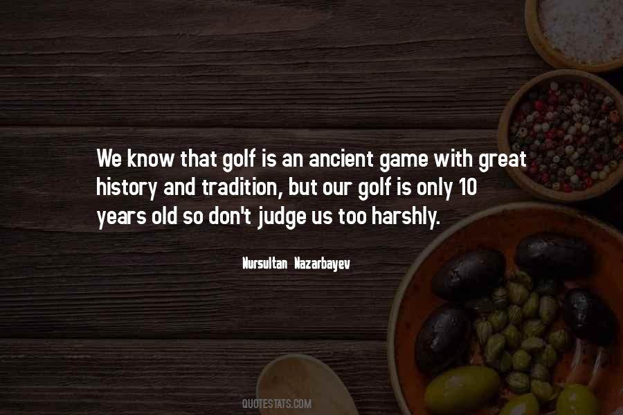 Golf Game Quotes #153983