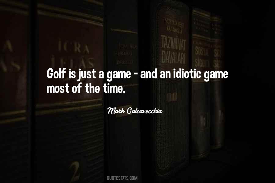 Golf Game Quotes #176921