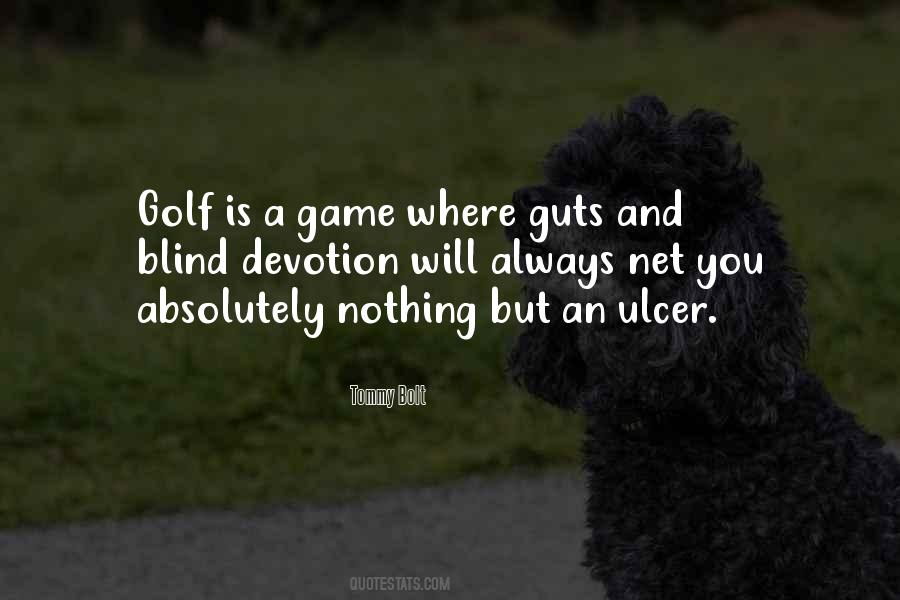 Golf Game Quotes #352793