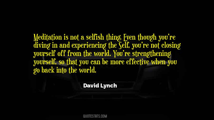 Experiencing The Self Quotes #1675827