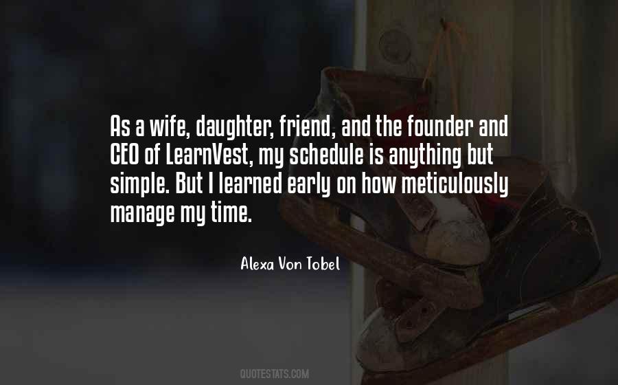 Quotes About My Wife And Daughter #1067135