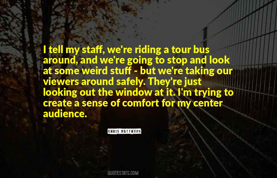 Wonder Bus Tour Quotes #396629