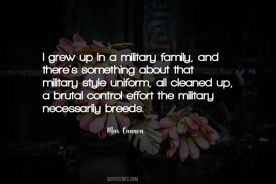 Military Family Quotes #1527464