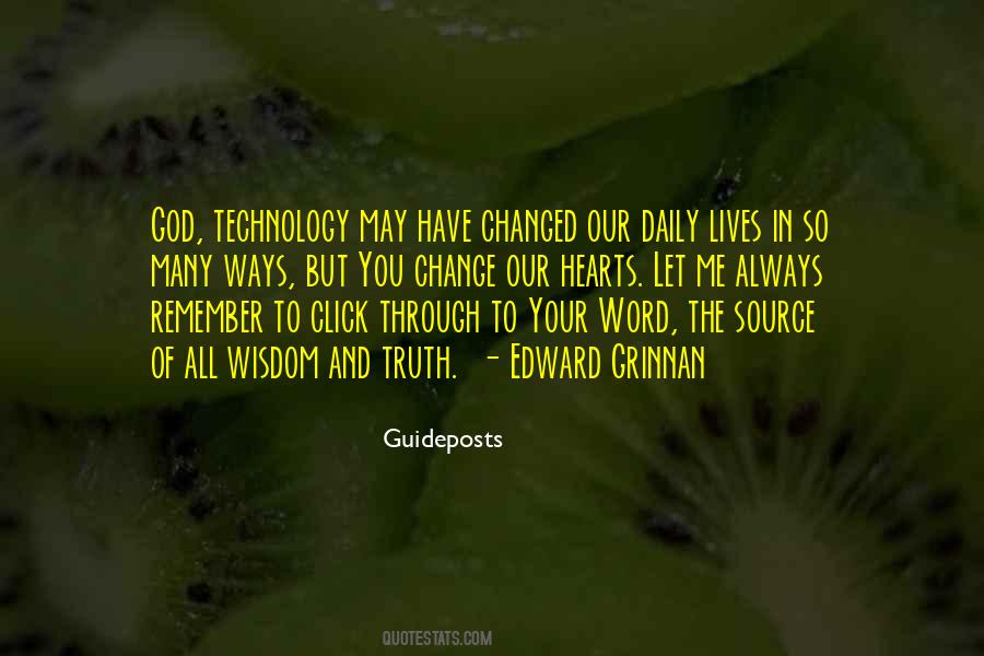 Change Of Technology Quotes #1832549