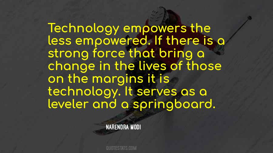 Change Of Technology Quotes #355583