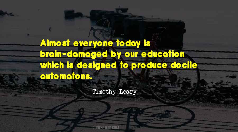 Brain Education Quotes #1117529