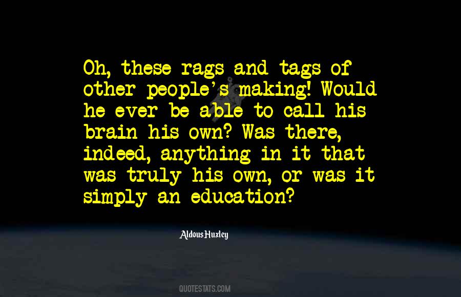 Brain Education Quotes #670673