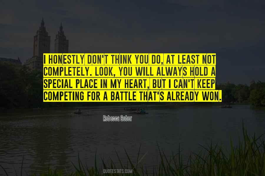 Quotes About My Special Place #1594137