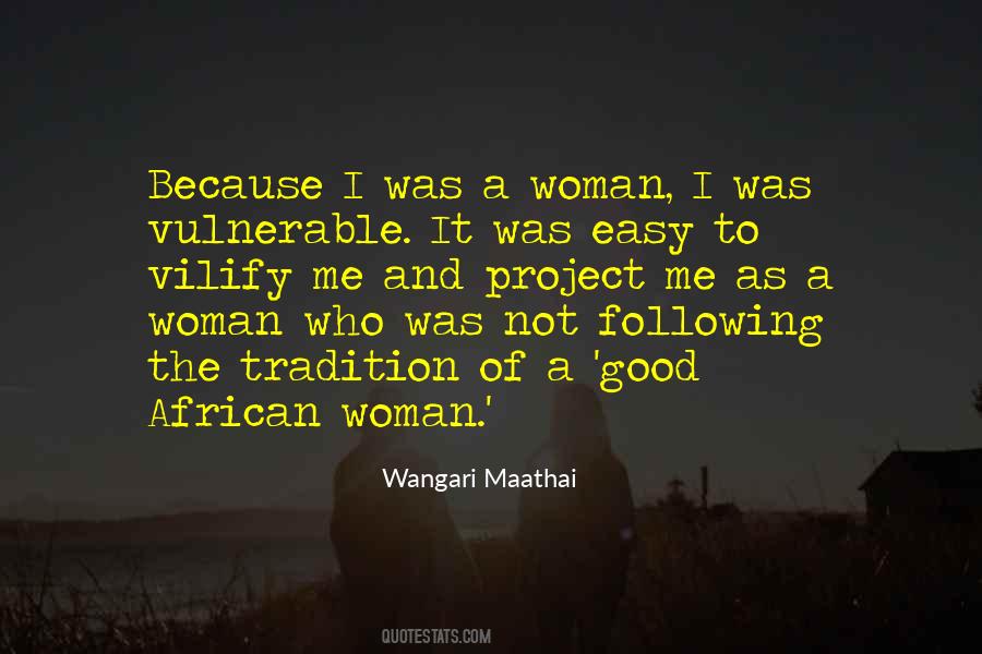 African Woman Quotes #262080