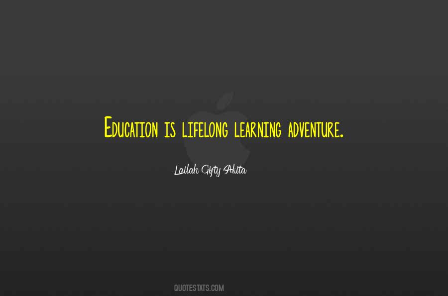 Lifelong Education Quotes #1115783