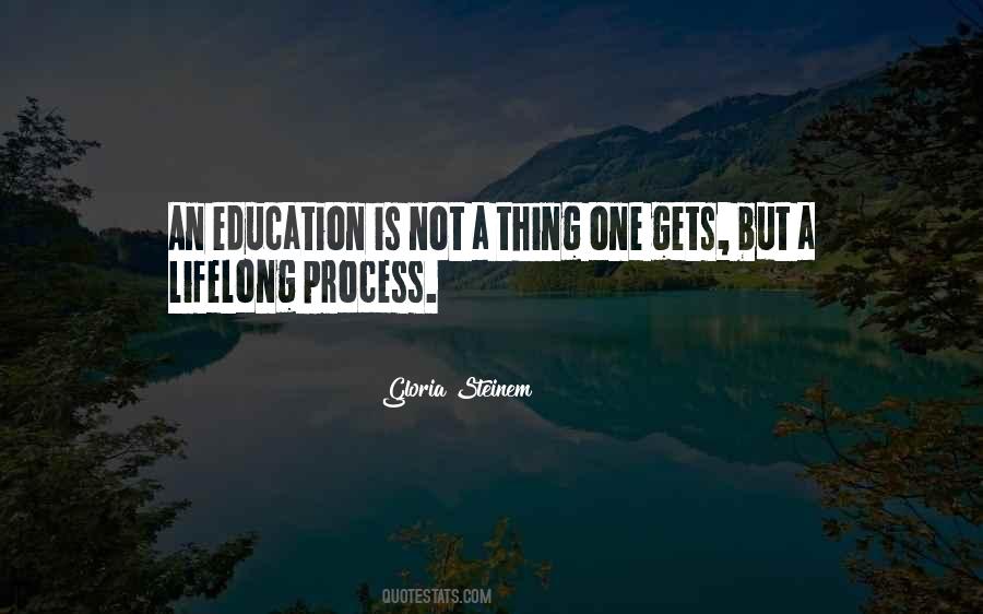 Lifelong Education Quotes #765928